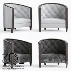 آبجکت مبل راحتی arm chair 42