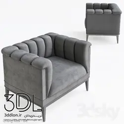 آبجکت مبل راحتی arm chair 36