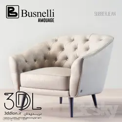 آبجکت مبل راحتی arm chair 34