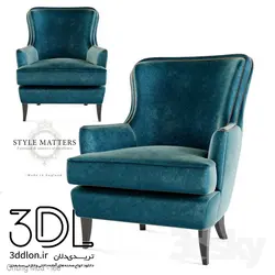 آبجکت مبل راحتی arm chair 22