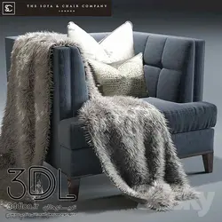 آبجکت مبل راحتی arm chair 19
