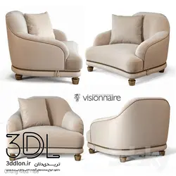 آبجکت مبل راحتی arm chair 15