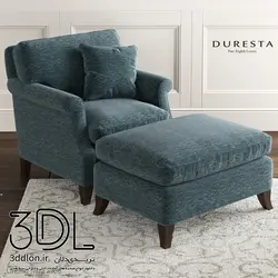 آبجکت مبل راحتی arm chair 14
