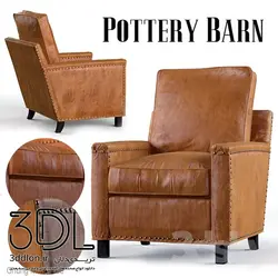 آبجکت مبل راحتی arm chair 03