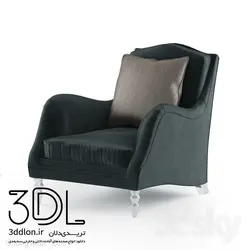 آبجکت مبل راحتی arm chair 01