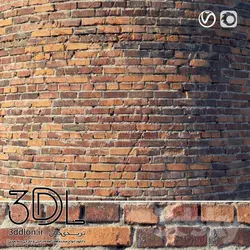 متریال آجر Brick material 217