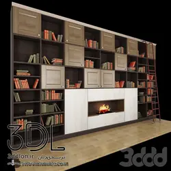 آبجکت شومینه fire place 14