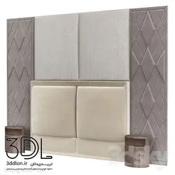 آبجکت دیوار پشت تخت bedhead 10