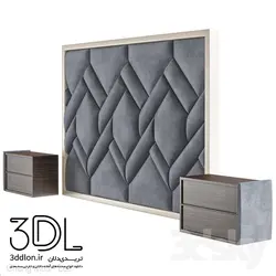 آبجکت دیوار پشت تخت bedhead 07