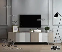 آبجکت میز تلوزیون tv wall 149