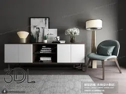 آبجکت میز تلوزیون tv wall 87