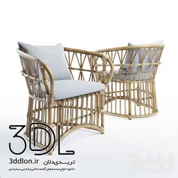 آبجکت مبلمان فضای باز outdoor furniture 139