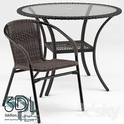 آبجکت مبلمان فضای باز outdoor furniture 136