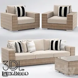 آبجکت مبلمان فضای باز outdoor furniture 131