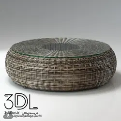 آبجکت مبلمان فضای باز outdoor furniture 128