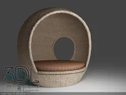 آبجکت مبلمان فضای باز outdoor furniture 126