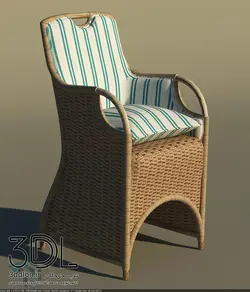 آبجکت مبلمان فضای باز outdoor furniture 124