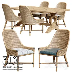 آبجکت مبلمان فضای باز outdoor furniture 75