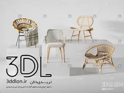 آبجکت مبلمان فضای باز outdoor furniture 34