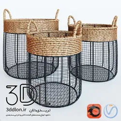 آبجکت مبلمان فضای باز outdoor furniture 25