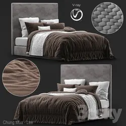 آبجکت تخت خواب Bed333