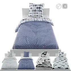 آبجکت تخت خواب کودک Kids Bed05