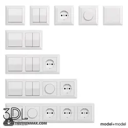 آبجکت کلید و پریز plug 37