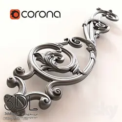 آبجکت نرده handrail object 18