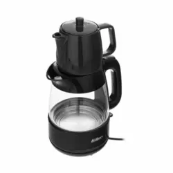 چای‌ ساز قوری چینی فلر مدل TS 070 Bkp ساخت ترکیه