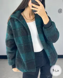 پالتو تدی آستردار دخترانه کد ۱۶۷۳