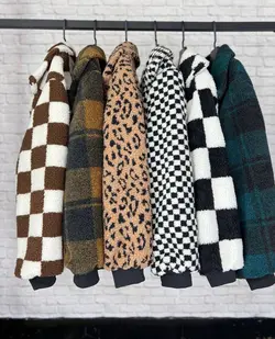 پالتو تدی آستردار دخترانه کد ۱۶۷۳