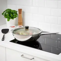 درب تابه و ماهیتابه ایکیا مدل KLOCKREN سایز 33