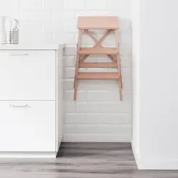 چهارپایه سه طبقه چوبی ایکیا مدل BEKVAM