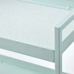 ترولی ایکیا مدل NISSAFORS رنگ سبز آبی