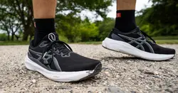 کتونی اسیکس کایانو 30 مدل ASICS GEL-KAYANO 30 Black/White