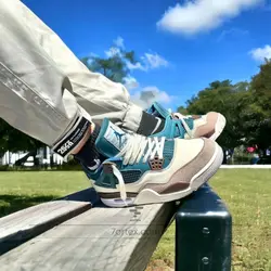 کتونی نایکی ایرجردن 4 مدل Air Jordan 4 Retro Snorlax Custom