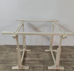 کارگاه تنبور ایستاده ساده