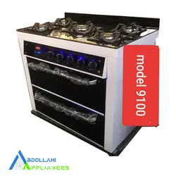 اجاق گاز طرح فر برند تکنو مدل 9100 - فروشگاه لوازم خانگی عبدالهی