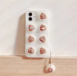 قاب فیجت اموجی پوو pou همراه آویز - سایت لوازم جانبی آبنباتی کیس