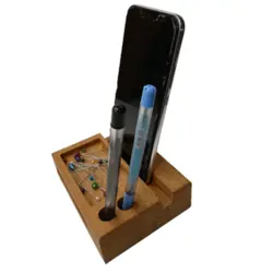 اسپیکر چوبی موبایل با چوب راش مدل MG 698