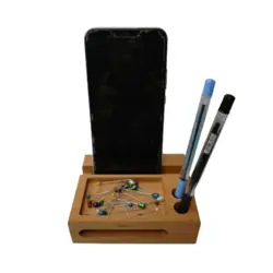 اسپیکر چوبی موبایل با چوب راش مدل MG 698