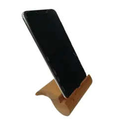 استند منحنی موبایل با چوب راش مدل MA 100