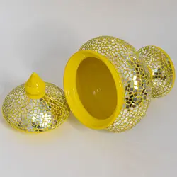 شکلا خوری آینه کاری روی سفال طرح MD02