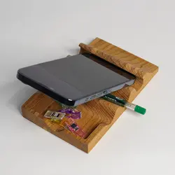 استند موبایل رومیزی چوبی|چوب راش|MA 101