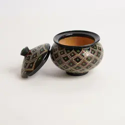 قندان نقطه کوبی سفالی|MK08