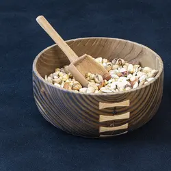 کاسه آجیل خوری چوبی|چوب سنجد|PK03