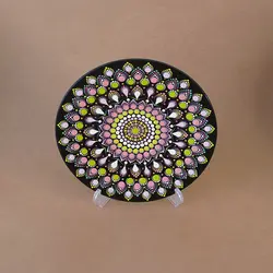 دیوارکوب نقطه کوبی روی سفال|طرحMK013