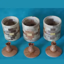 ست سه تایی جاادویه چوبی|PK 06