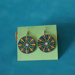 گوشواره نقطه کوبی|MK016