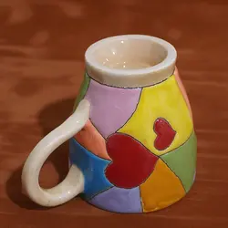 لیوان میناکاری شده فانتزی |M028